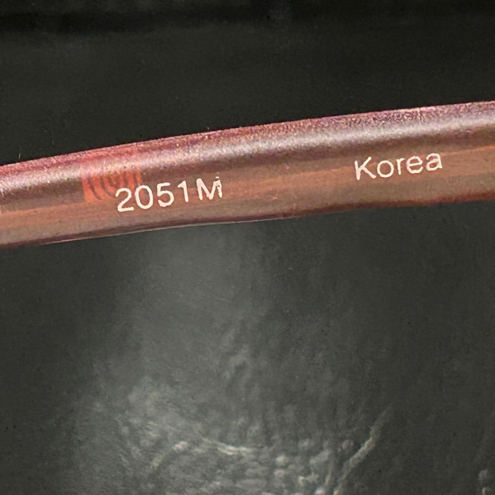 Corning Vintage oversized dark orange and beige Stylish Sunglasses - Picture 7 of 10